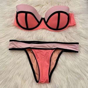 Victoria’s Secret Color Block Swimsuit